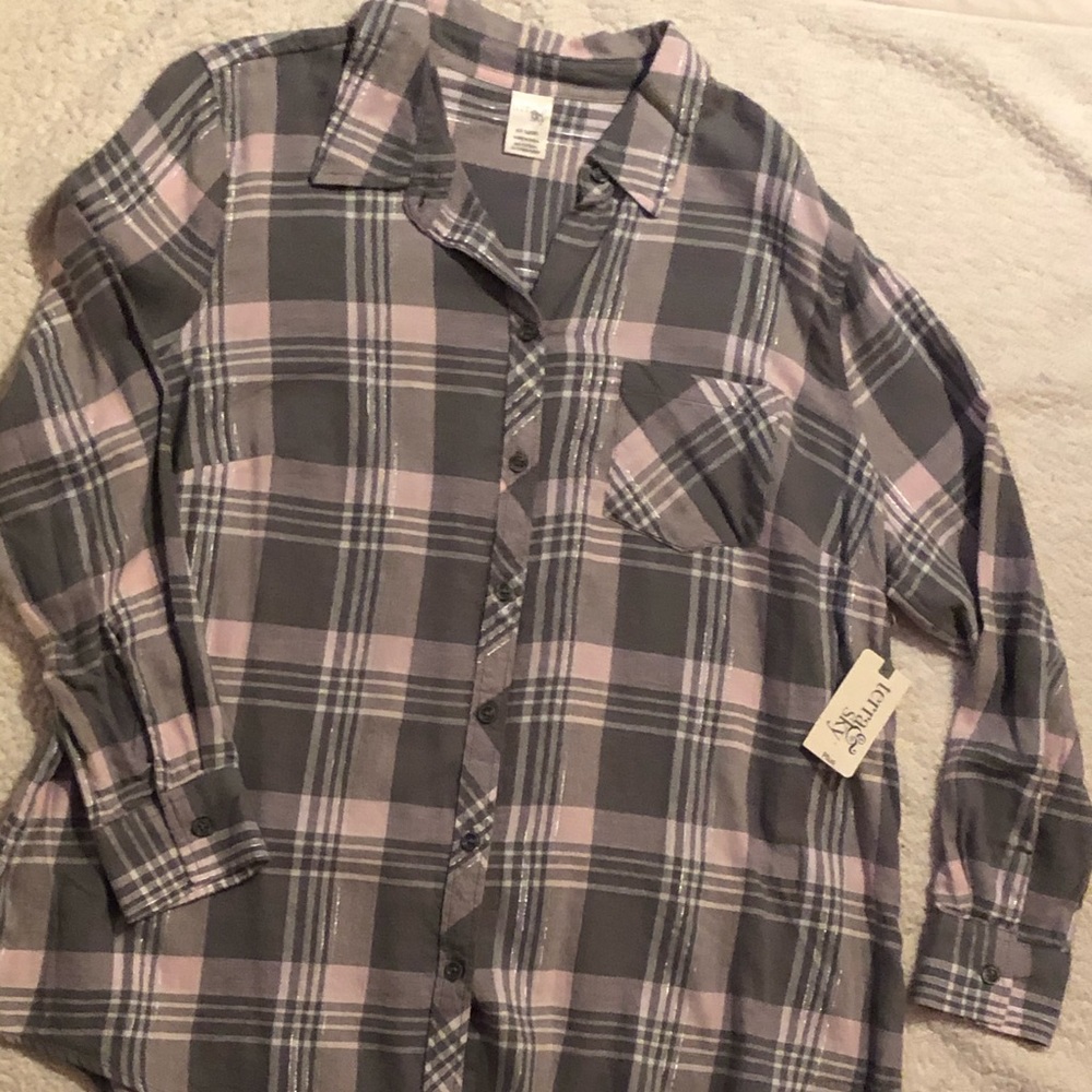 Terra & Sky Bottoms Down Shirt